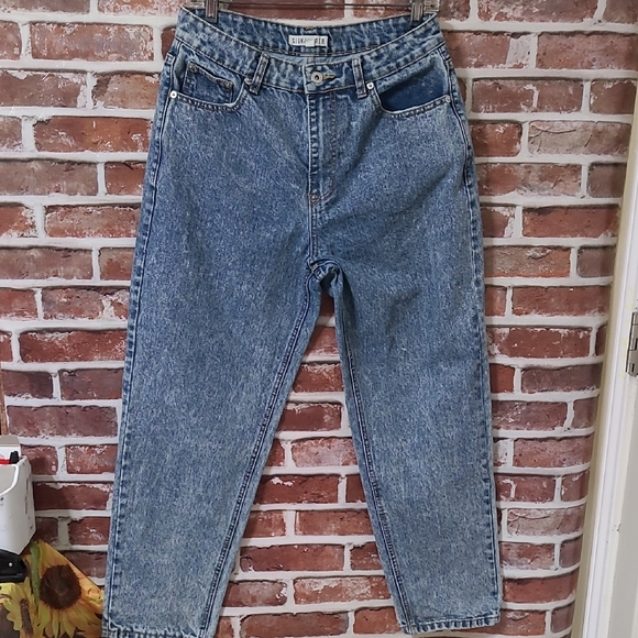 Signature8 Blue Cropped Jeans - Picture 1 of 3